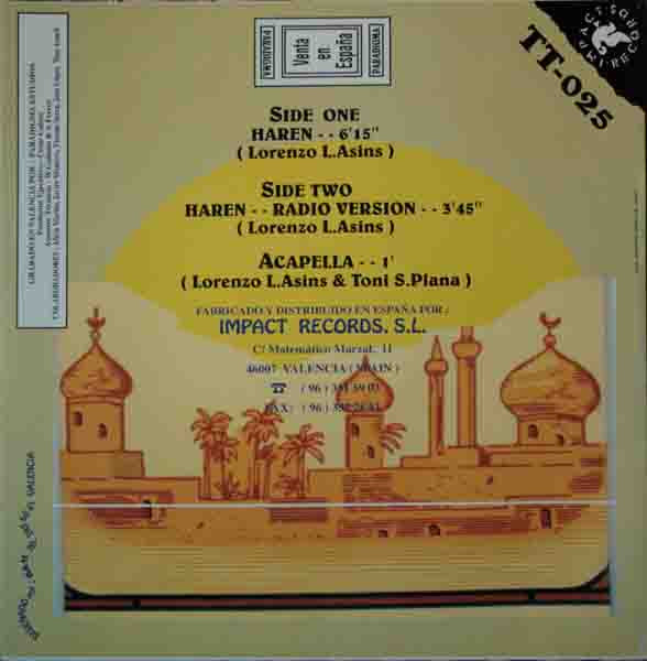 Paradigma - Haren | Toma Toma Records (TT - 025) - 2 Paradigma - Haren | Toma Toma Records (TT - 025) - 2