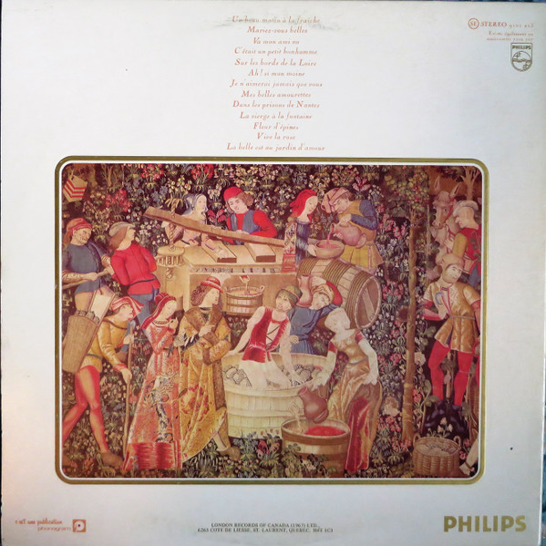 Nana Mouskouri - Nouvelles Chansons De La Vieille France [Vinyl] | Philips (9101-213) - 2