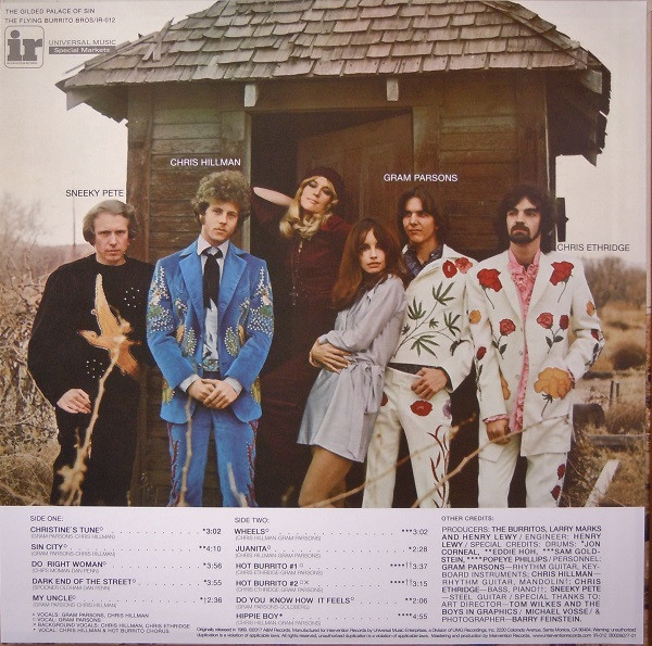 The Flying Burrito Bros - The Gilded Palace Of Sin | Intervention Records (IR-012) - 3