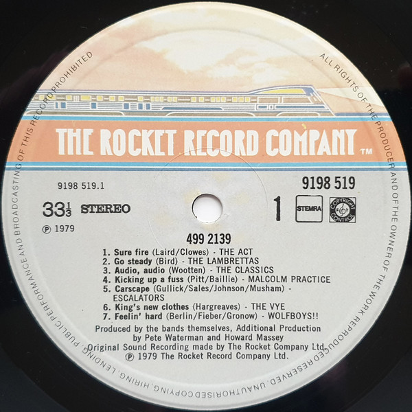 Various - 499 2139 | The Rocket Record Company (9198 519) - 3