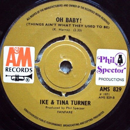 Ike & Tina Turner - River Deep - Mountain High | A&M Records (AMS 829) - 2 Ike & Tina Turner - River Deep - Mountain High | A&M Records (AMS 829) - 2