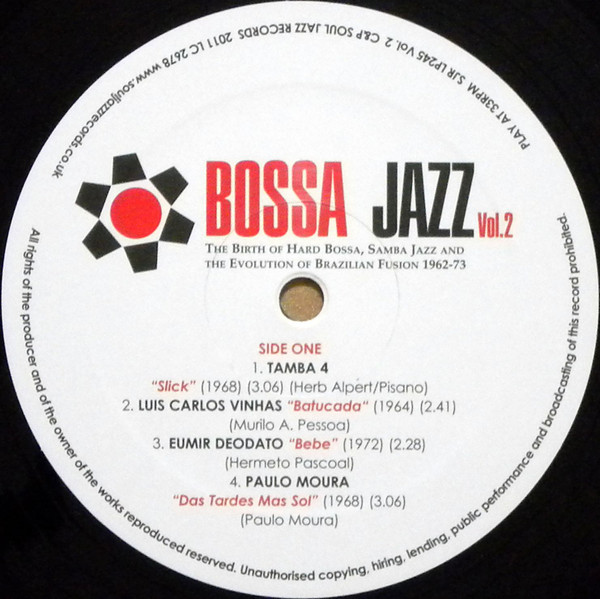 Various - Bossa Jazz Vol. 2 | Soul Jazz Records (SJR LP245-Vol. 2) - 3