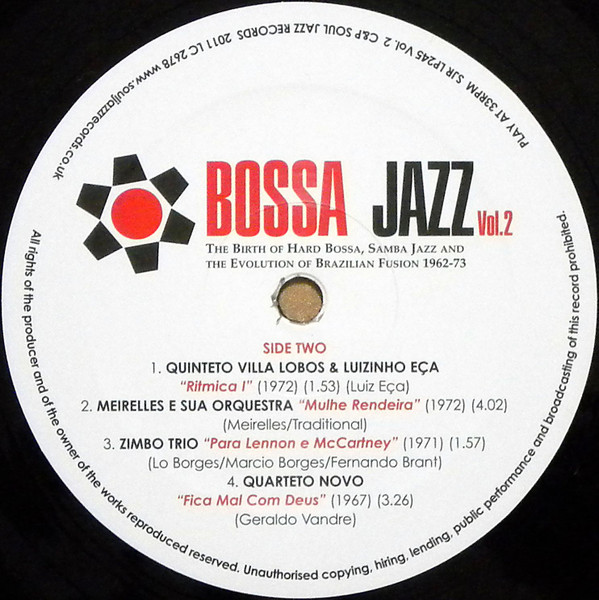 Various - Bossa Jazz Vol. 2 | Soul Jazz Records (SJR LP245-Vol. 2) - 4