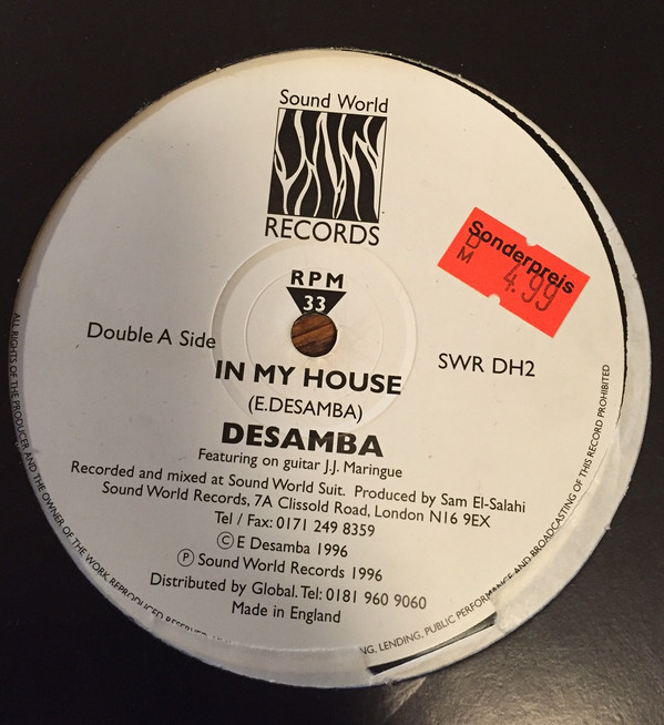 Desamba - In My House | Sound World Records (SWR DH2)