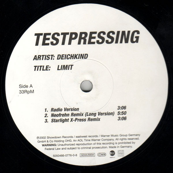 Deichkind - Limit | EastWest (5050466-0776-0-8)