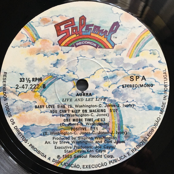 Aurra - Live And Let Live | Salsoul Records (2-47.222) - 2