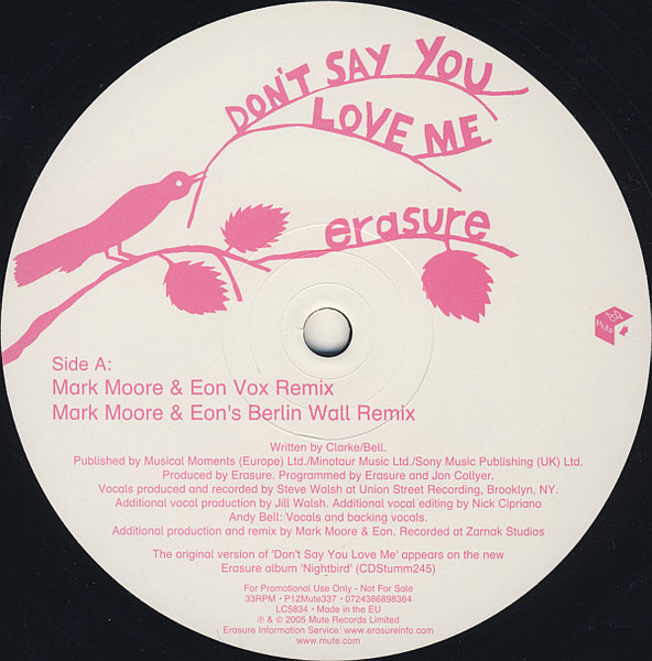 Don't Say You Love Me