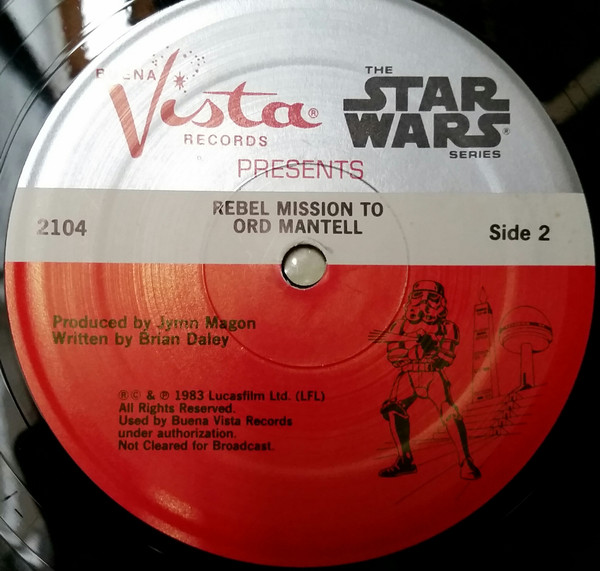 Unknown Artist - Rebel Mission To Ord Mantell - A Story From The Star Wars Saga | Buena Vista Records (2104) - 4