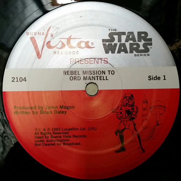 Unknown Artist - Rebel Mission To Ord Mantell - A Story From The Star Wars Saga | Buena Vista Records (2104) - 3