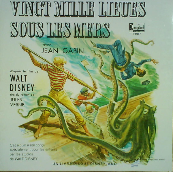 Jules Verne - Vingt Mille Lieues Sous Les Mers | Disneyland (ST 3923 F) - main Jules Verne - Vingt Mille Lieues Sous Les Mers | Disneyland (ST 3923 F) - main