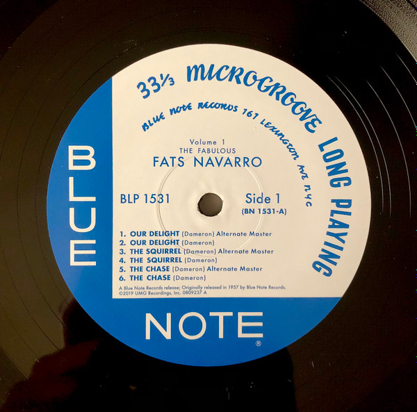 Fats Navarro - The Fabulous Fats Navarro Volume 1 | Blue Note (BLP 1531) - 3 Fats Navarro - The Fabulous Fats Navarro Volume 1 | Blue Note (BLP 1531) - 3