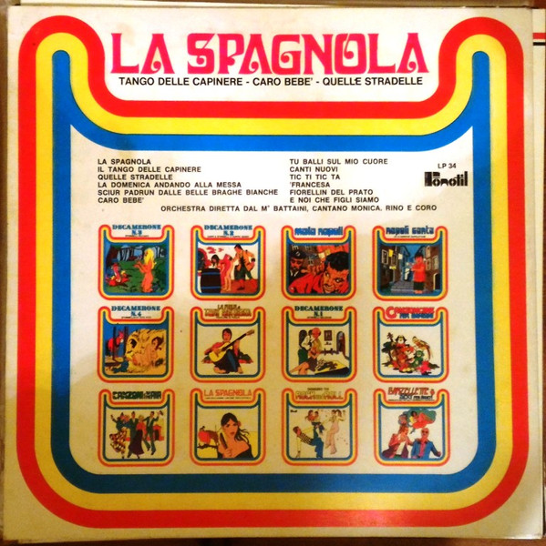 Monica , Rino Gionchetta - La Spagnola | Fonotil (LP 34) - 2