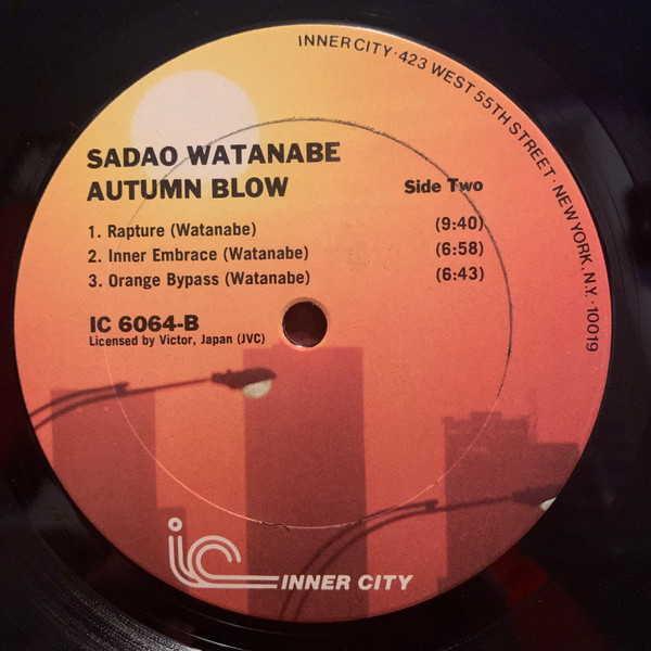 Sadao Watanabe - Autumn Blow | Inner City Records (IC 6064) - 4