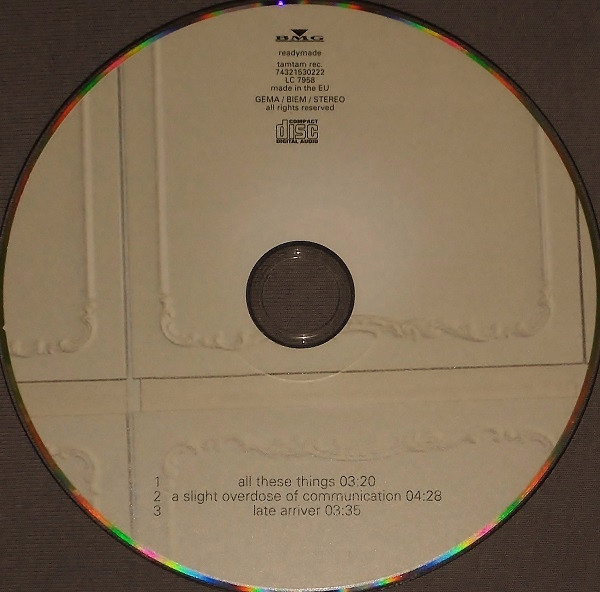 Readymade - All These Things | Tamtam Records (74321530222) - 3