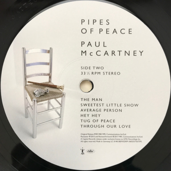 Paul McCartney - Pipes Of Peace | Capitol Records (0602557567595) - 4 Paul McCartney - Pipes Of Peace | Capitol Records (0602557567595) - 4