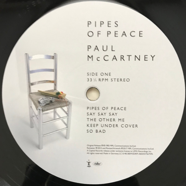 Paul McCartney - Pipes Of Peace | Capitol Records (0602557567595) - 3 Paul McCartney - Pipes Of Peace | Capitol Records (0602557567595) - 3