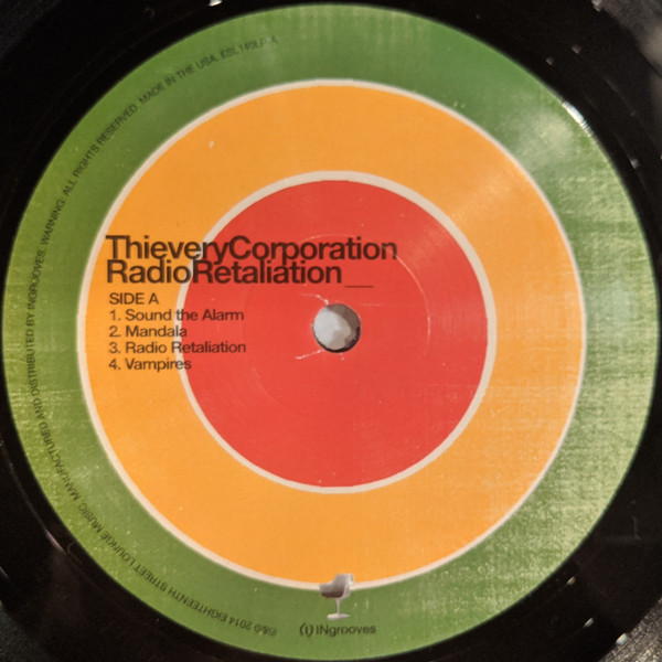 Thievery Corporation - Radio Retaliation | Eighteenth Street Lounge Music (ESL 140LP) - 4 Thievery Corporation - Radio Retaliation | Eighteenth Street Lounge Music (ESL 140LP) - 4