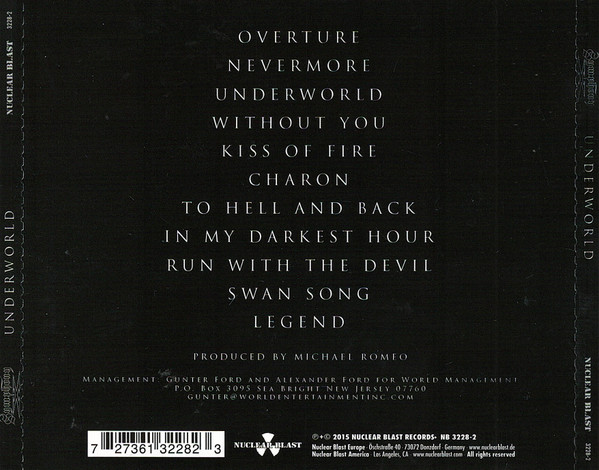 Symphony X - Underworld [CD] | Nuclear Blast (NB 3228-2) - 2