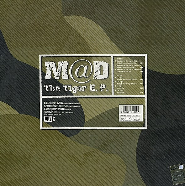 M@D - The Tiger E.P. | Spy Rec (SPY 028) - main