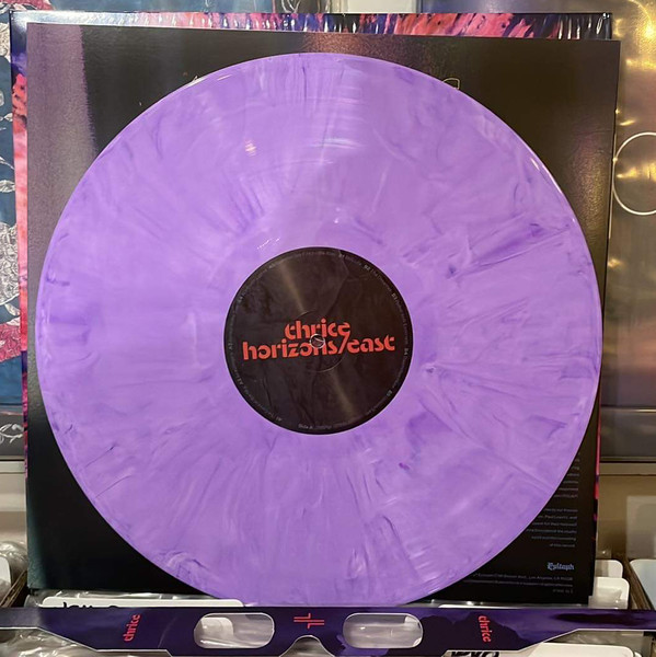 Thrice - Horizons / East (Limited 3-D Edition with 3-D Glasses - Purple Marble Vinyl) [Vinyl] | Epitaph (87819) - 2