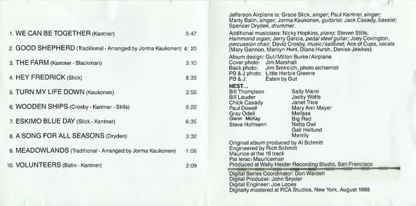 Jefferson Airplane - Volunteers | RCA (ND83867) - 3 Jefferson Airplane - Volunteers | RCA (ND83867) - 3