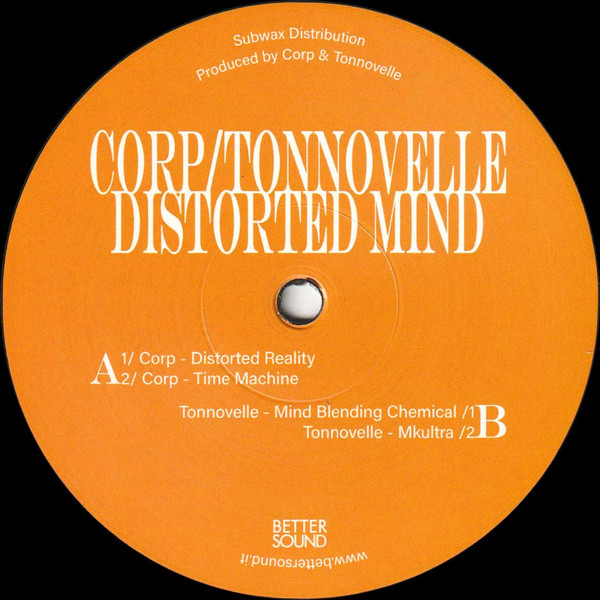 Corp / Tonnovelle - Distorted Mind | Better Sound (BS06) - main Corp / Tonnovelle - Distorted Mind | Better Sound (BS06) - main