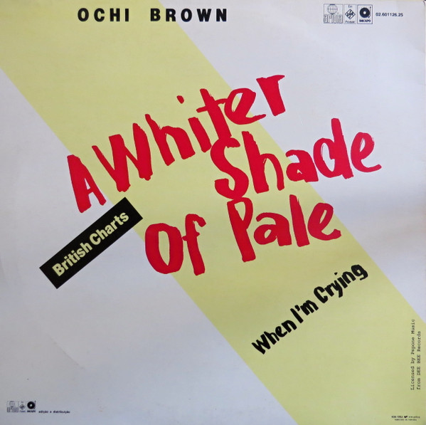 O'Chi Brown - A Whiter Shade Of Pale | Ariola (02.601126.25) - 3