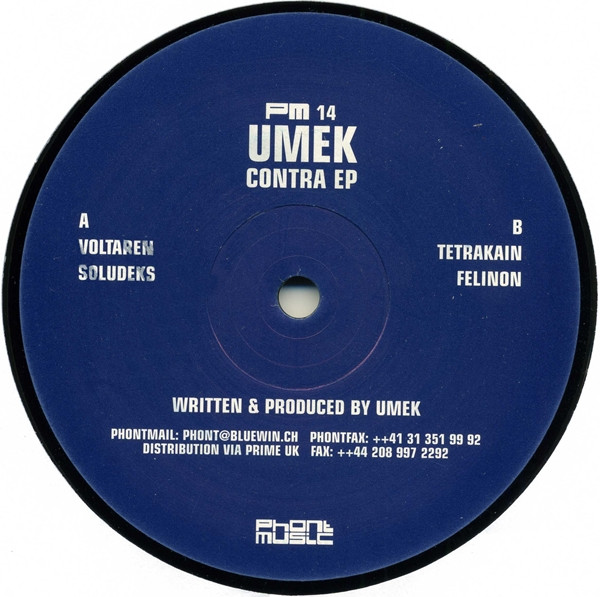 Umek - Contra EP | Phont Music (PM 14)