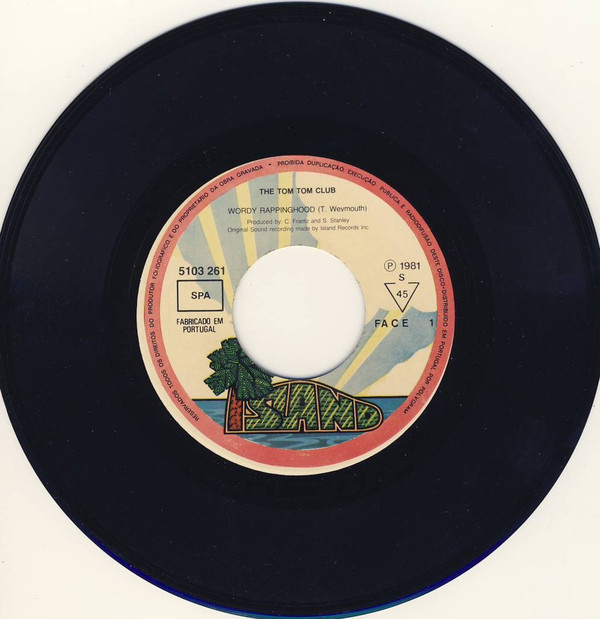 Tom Tom Club - Wordy Rappinghood | Island Records (5103 261) - 2