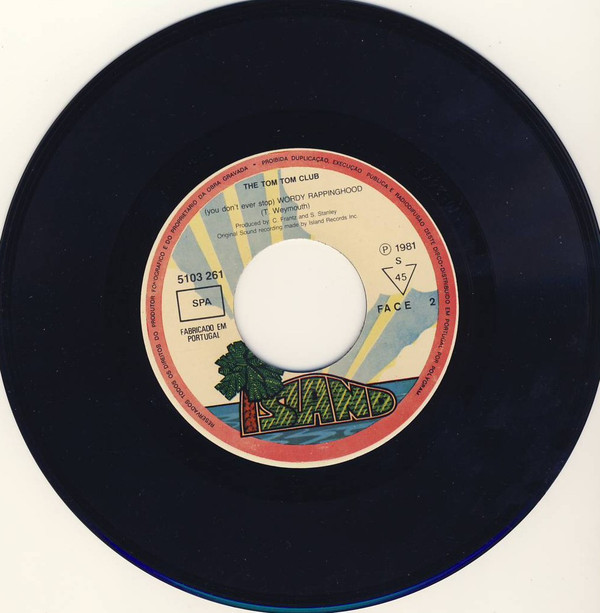 Tom Tom Club - Wordy Rappinghood | Island Records (5103 261) - 3