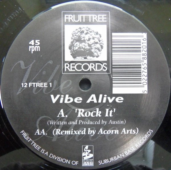 Vibe Alive - Rock It | Fruittree Records (12 FTREE 1)