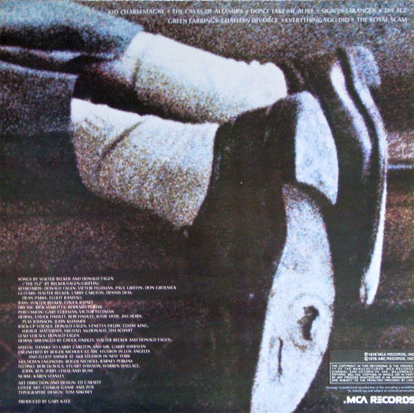 Steely Dan - The Royal Scam | MCA Records (MCA-37044) - 2 Steely Dan - The Royal Scam | MCA Records (MCA-37044) - 2