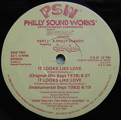 Montana Orchestra Featuring Goody Goody - It Looks Like Love | Philly Sound Works (P.S.W. 12 784) - 2 Montana Orchestra Featuring Goody Goody - It Looks Like Love | Philly Sound Works (P.S.W. 12 784) - 2