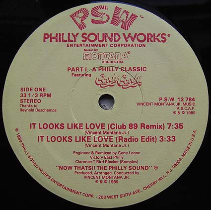 Montana Orchestra Featuring Goody Goody - It Looks Like Love | Philly Sound Works (P.S.W. 12 784)