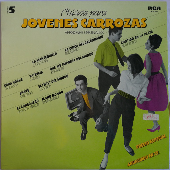 Various - Música Para Jóvenes Carrozas - Vol. 5 | RCA (NL 43489) - main