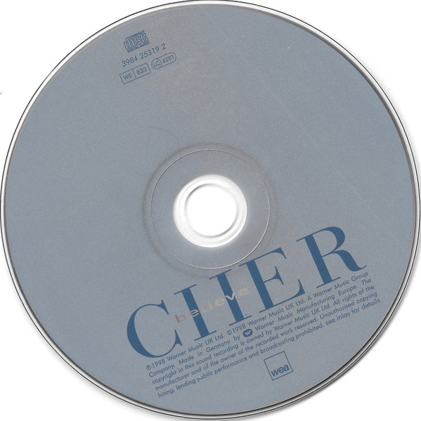 Cher - Believe | WEA (3984 25319 2) - 4