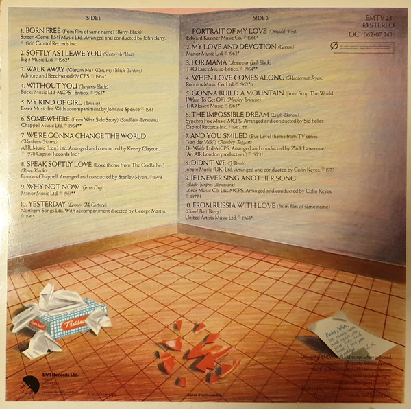 Matt Monro - Heart Breakers - 20 Golden Greats From Matt Monro | EMI (EMTV 23) - 2
