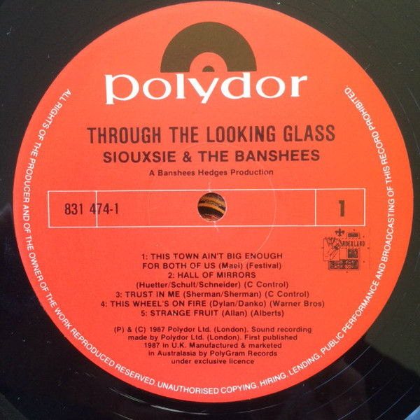 Siouxsie & The Banshees - Through The Looking Glass | Polydor (831 474-1) - 4 Siouxsie & The Banshees - Through The Looking Glass | Polydor (831 474-1) - 4