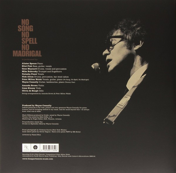 The Apartments - No Song No Spell No Madrigal | Microcultures (MM018) - 4 The Apartments - No Song No Spell No Madrigal | Microcultures (MM018) - 4