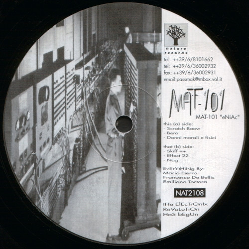 MAT101 - eNiAc | Nature Records (NAT2108)