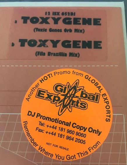 The Orb - Toxygene | Island Records (12 ISX 652DJ) - 4