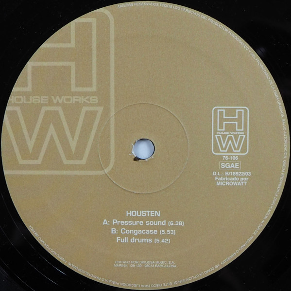 Housten - Pressure Sound | House Works (76-106) - main