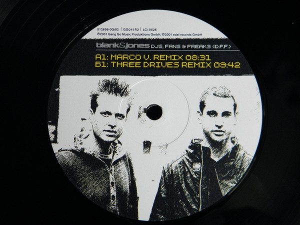 Blank & Jones - DJs, Fans & Freaks (D.F.F.) (Remixes Part 2) | Gang Go Music (GG041 R2) - 2