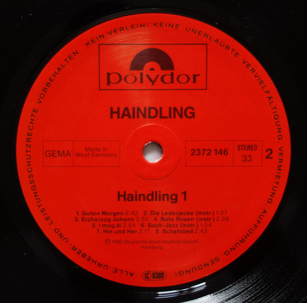 Hans-Jürgen Buchner - Haindling 1 | Polydor (2372 146) - 4 Hans-Jürgen Buchner - Haindling 1 | Polydor (2372 146) - 4