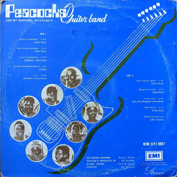 Peacocks Guitar Band - Abiriwa | EMI (NEMI (LP) 0007) - 2