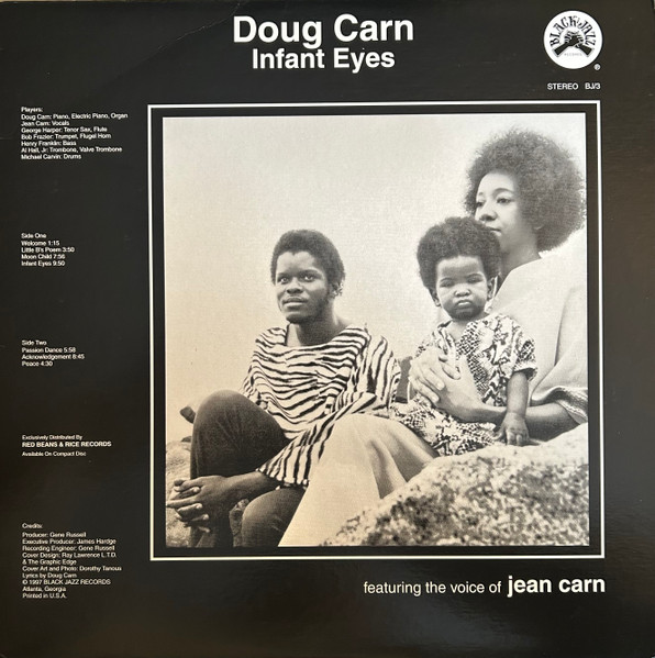 Doug Carn Featuring The Voice Of Jean Carn - Infant Eyes | Black Jazz Records (BJ/3) Doug Carn Featuring The Voice Of Jean Carn - Infant Eyes | Black Jazz Records (BJ/3)