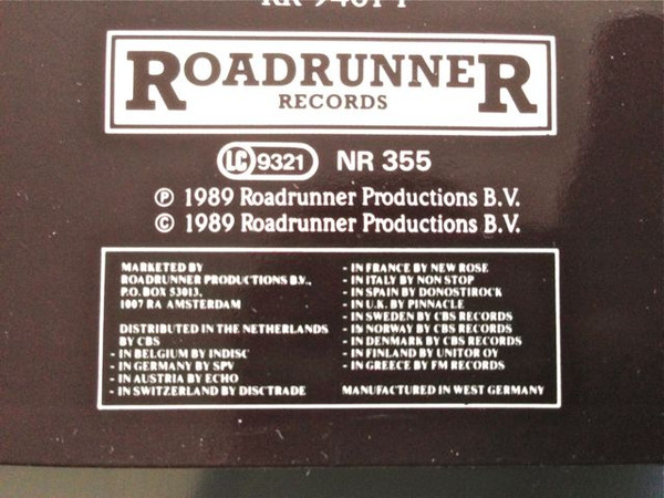 King Diamond - Conspiracy | Roadrunner Records (RR 9461-1) - 3