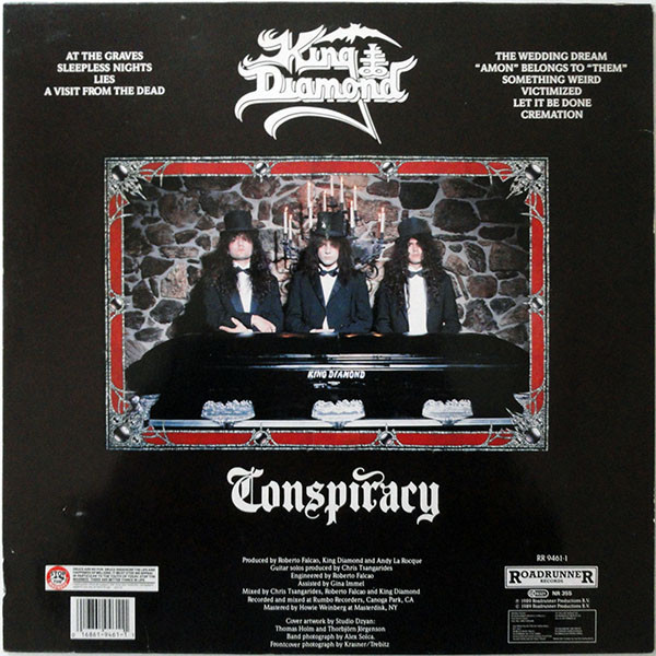 King Diamond - Conspiracy | Roadrunner Records (RR 9461-1) - 2