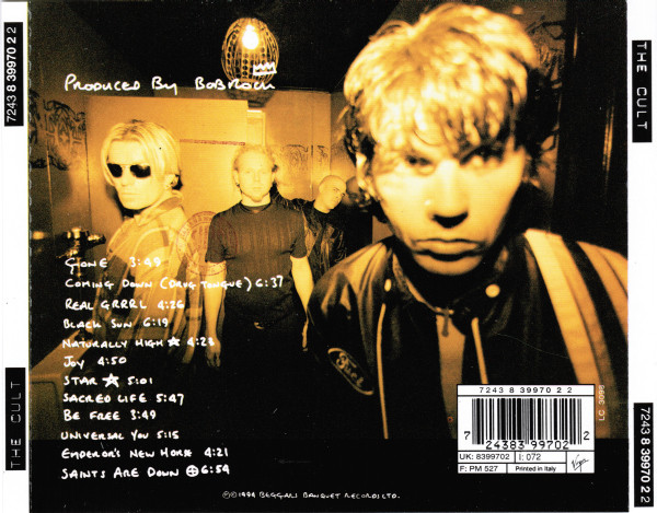 The Cult - The Cult | Virgin (7243 8 39970 2 2) - 2