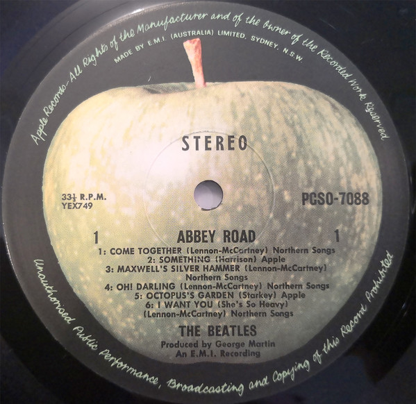 The Beatles - Abbey Road | Apple Records (PCSO-7088) - 3